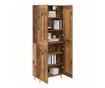 Висок шкаф Старо дърво 69,5 x 34 x 180 см Инженерно дърво thumbnail 3