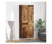 Висок шкаф Старо дърво 69,5 x 34 x 180 см Инженерно дърво thumbnail 2
