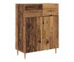 Висок шкаф Старо дърво 69,5 x 34 x 180 см Инженерно дърво thumbnail 4