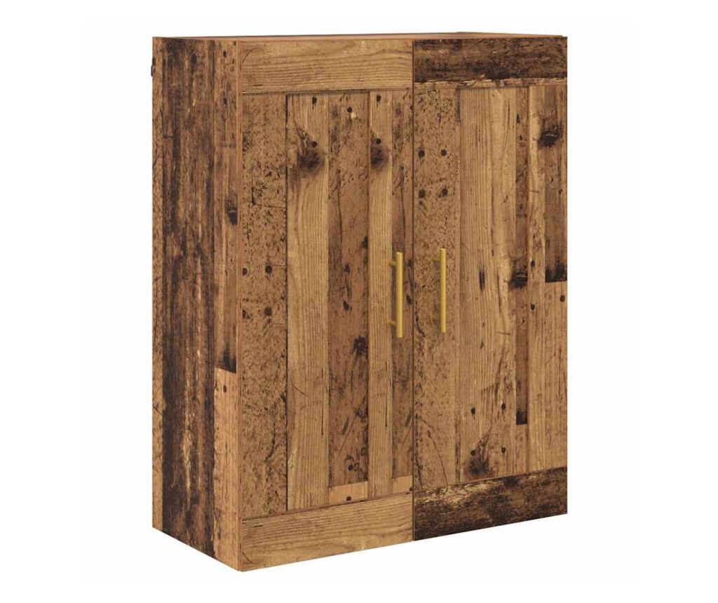 Висок шкаф Старо дърво 69,5 x 34 x 180 см Инженерно дърво - 6