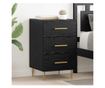 Нощен шкаф Черния дъб 40 x 40 x 66 см Инженерно дърво thumbnail 2