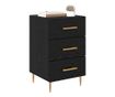 Нощен шкаф Черния дъб 40 x 40 x 66 см Инженерно дърво thumbnail 3