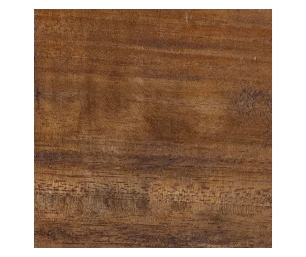 Закачалка Кафяво 48 x 8 x 15 см Масивно махагоново дърво - 9