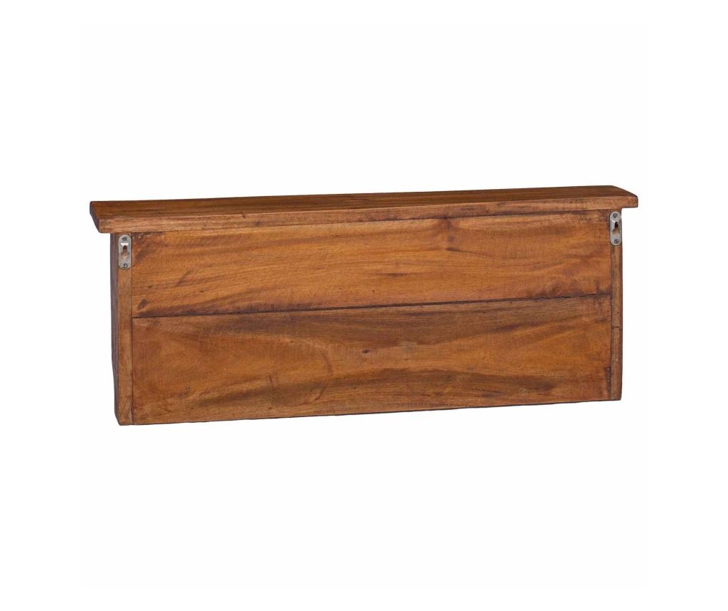 Закачалка Кафяво 70 x 11 x 27 см Масивно махагоново дърво - 5