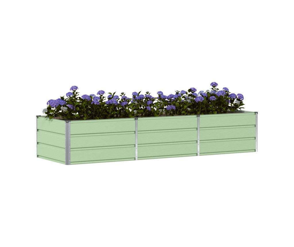 Кашпа Зелен 240 x 80 x 45 cm Стомана - 3