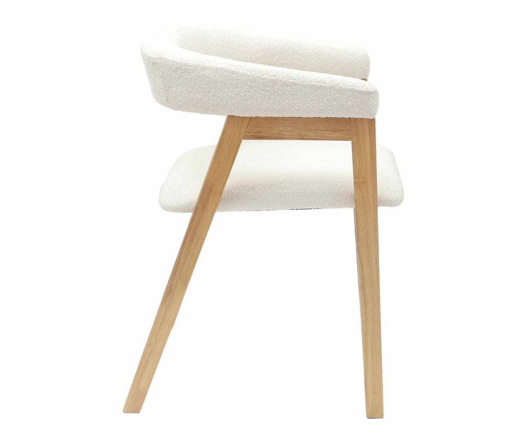 Обедени столове 2 pcs Естествен 54 x 57 x 73 см - 4