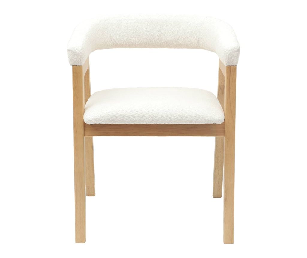 Обедени столове 2 pcs Естествен 54 x 57 x 73 см - 5