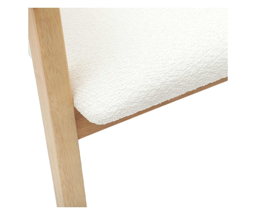 Обедени столове 2 pcs Естествен 54 x 57 x 73 см - 8