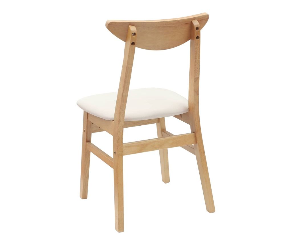 Обедени столове 2 pcs Естествен 42 х 47.5 х 81 см - 6