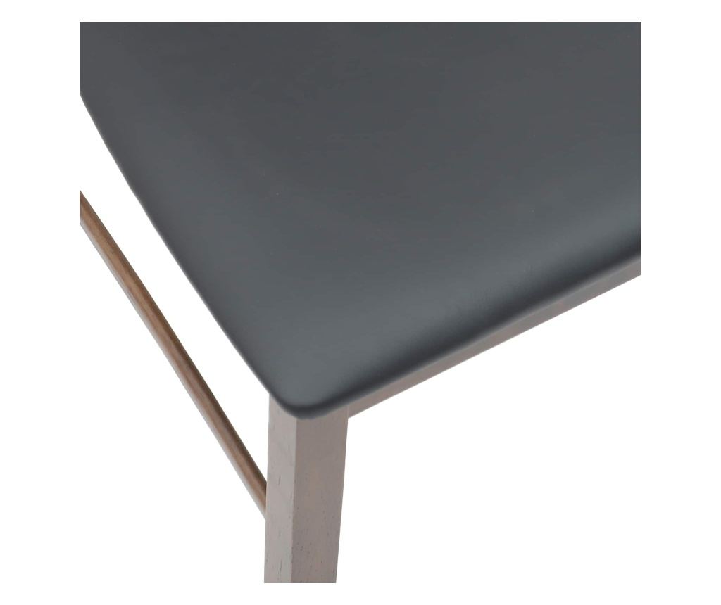 Обедени столове 2 pcs Светло кафяво 43 x 54 x 89 см - 8