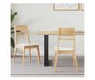 Обедени столове 2 pcs Естествен 43 x 54 x 89 см thumbnail 2
