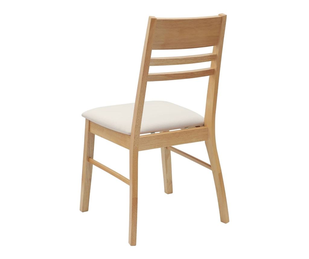 Обедени столове 2 pcs Естествен 43 x 54 x 89 см - 6