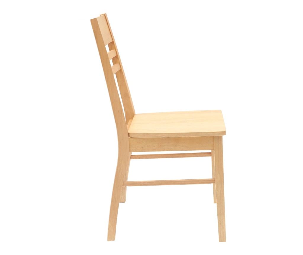 Обедени столове 2 pcs Естествен 43 x 54 x 89 см - 4
