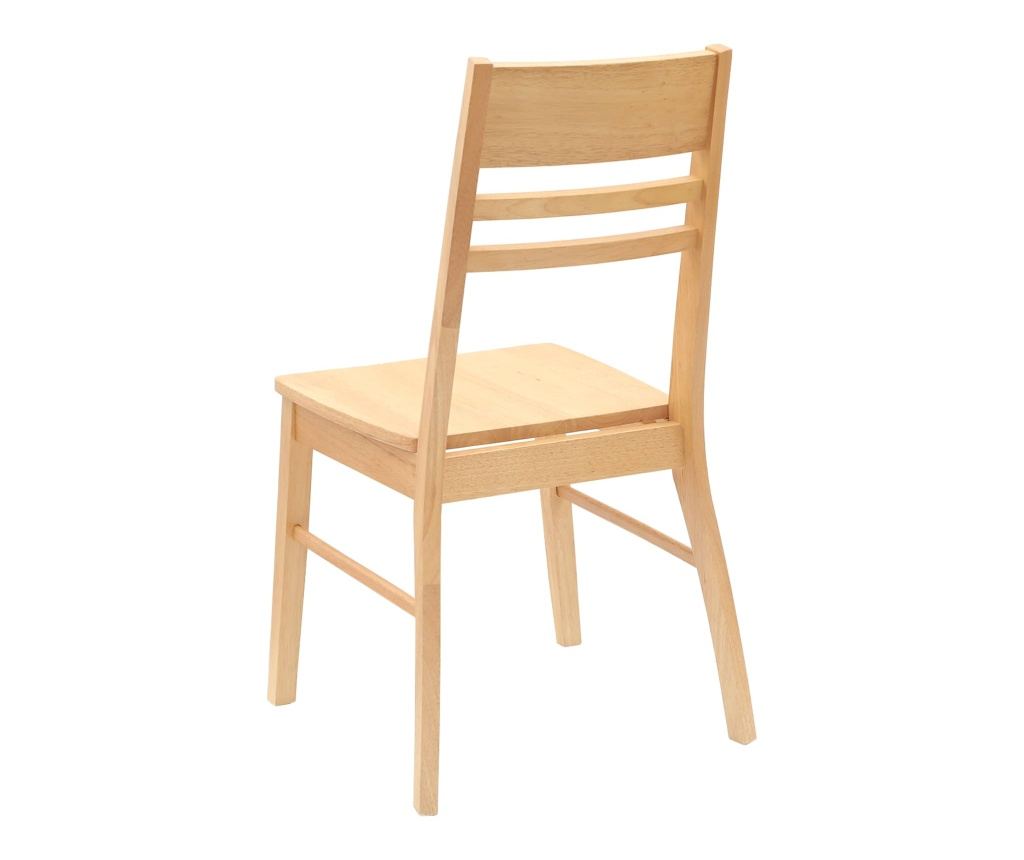 Обедени столове 2 pcs Естествен 43 x 54 x 89 см - 6