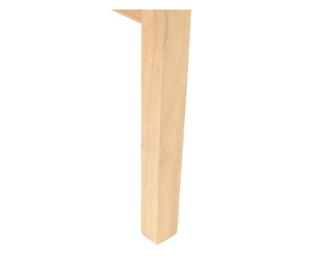 Обедени столове 2 pcs Естествен 43 x 54 x 89 см - 9