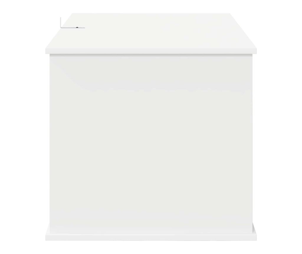 Къща за котки Бяло 85 x 55 x 50 см Инженерно дърво - 6