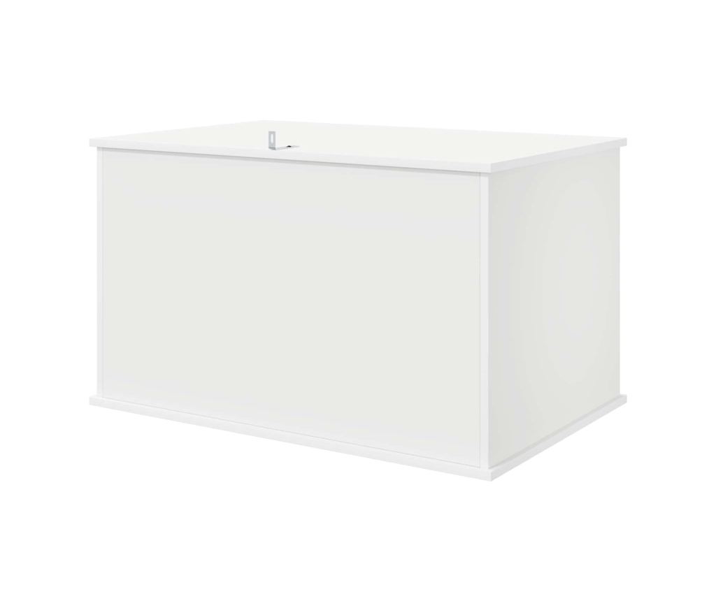 Къща за котки Бяло 85 x 55 x 50 см Инженерно дърво - 7