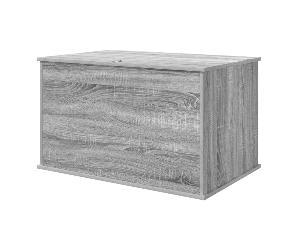 Къща за котки Сив Сонома 85 x 55 x 50 см Инженерно дърво - 7