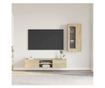 Комплект ТВ шкаф с чекмедже FLORIN Сонома дъб Инженерно дърво thumbnail 2