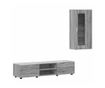 Комплект ТВ шкаф с чекмедже FLORIN Сив Сонома Инженерно дърво thumbnail 1