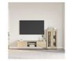 Комплект ТВ шкаф с чекмедже FLORIN Сонома дъб Инженерно дърво thumbnail 2