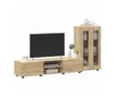 Комплект ТВ шкаф с чекмедже FLORIN Сонома дъб Инженерно дърво thumbnail 3
