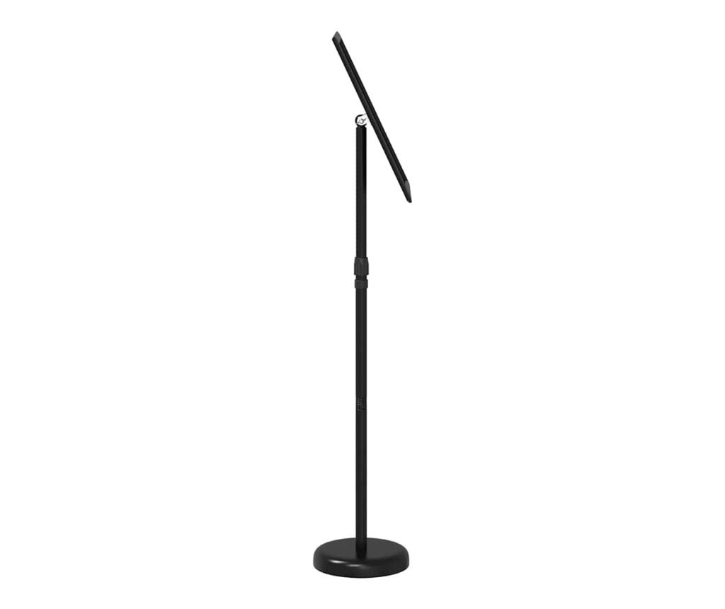 Стендове за търговски прояви Черно 25 x 25 x 125 см Алуминий - 7