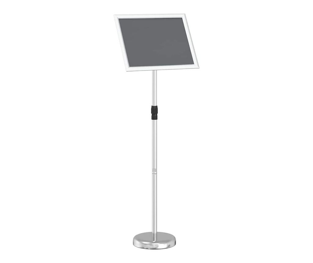 Стендове за търговски прояви Сребрист 25 x 25 x 125 см Алуминий - 5