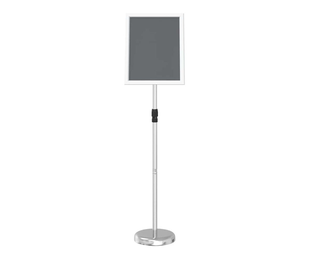 Стендове за търговски прояви Сребрист 25 x 25 x 125 см Алуминий - 6
