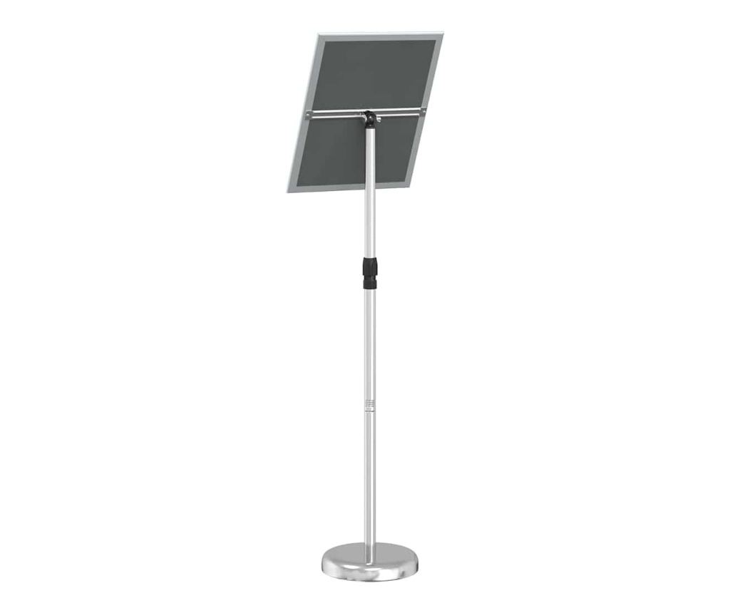 Стендове за търговски прояви Сребрист 25 x 25 x 125 см Алуминий - 8