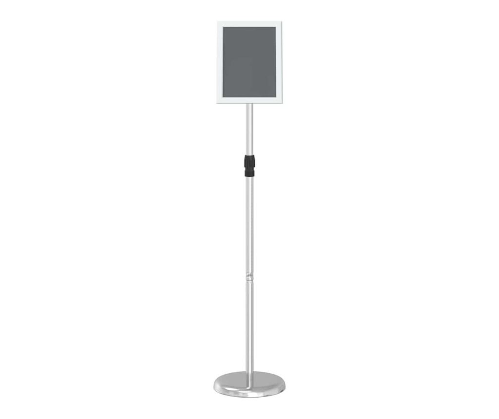 Стендове за търговски прояви Сребрист 25 x 25 x 125 см Алуминий - 6