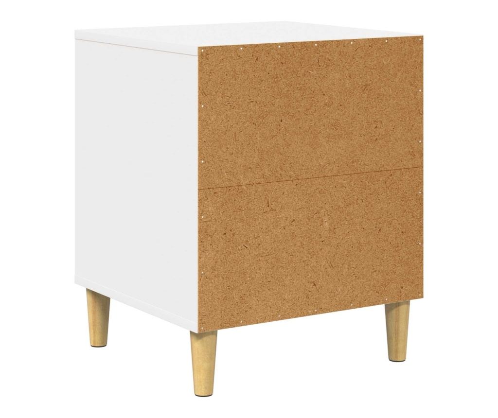 Къща за котки Бяло 42,5 x 40 x 53 см Инженерно дърво - 6