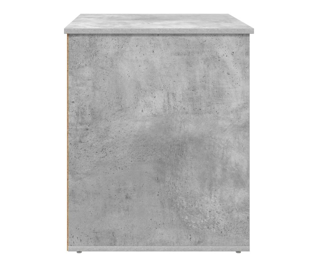 Къща за котки Бетон 53 х 52 х 62 см Инженерно дърво - 6