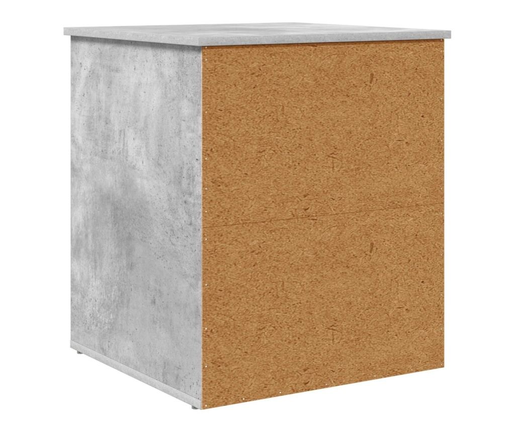 Къща за котки Бетон 53 х 52 х 62 см Инженерно дърво - 7