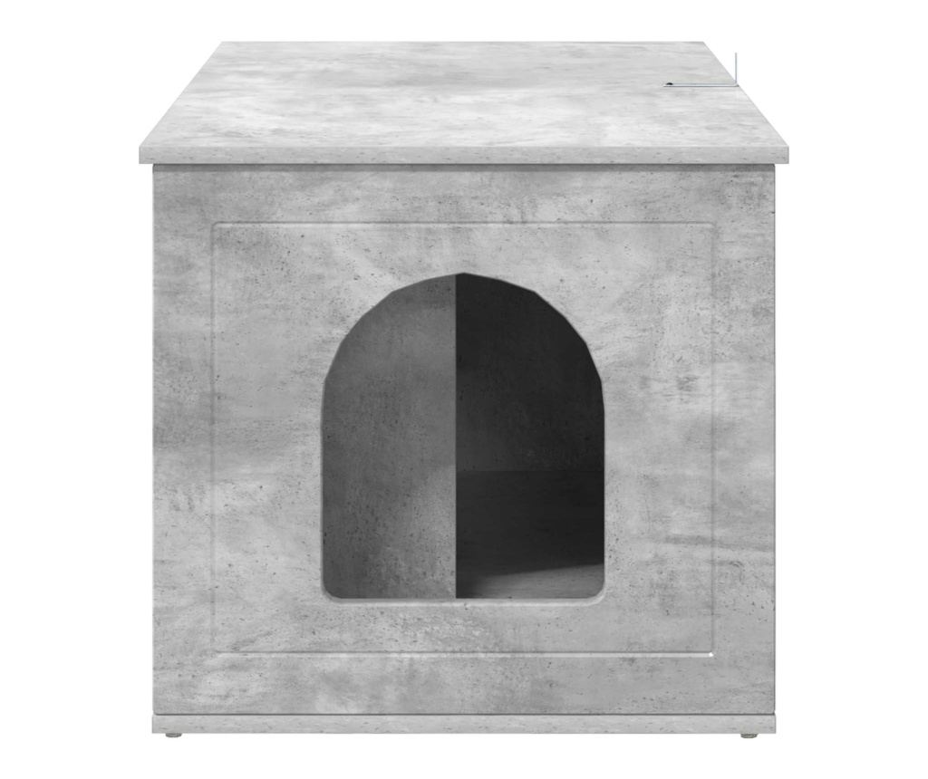 Къща за котки Бетон 85 x 55 x 50,5 см Инженерно дърво - 7