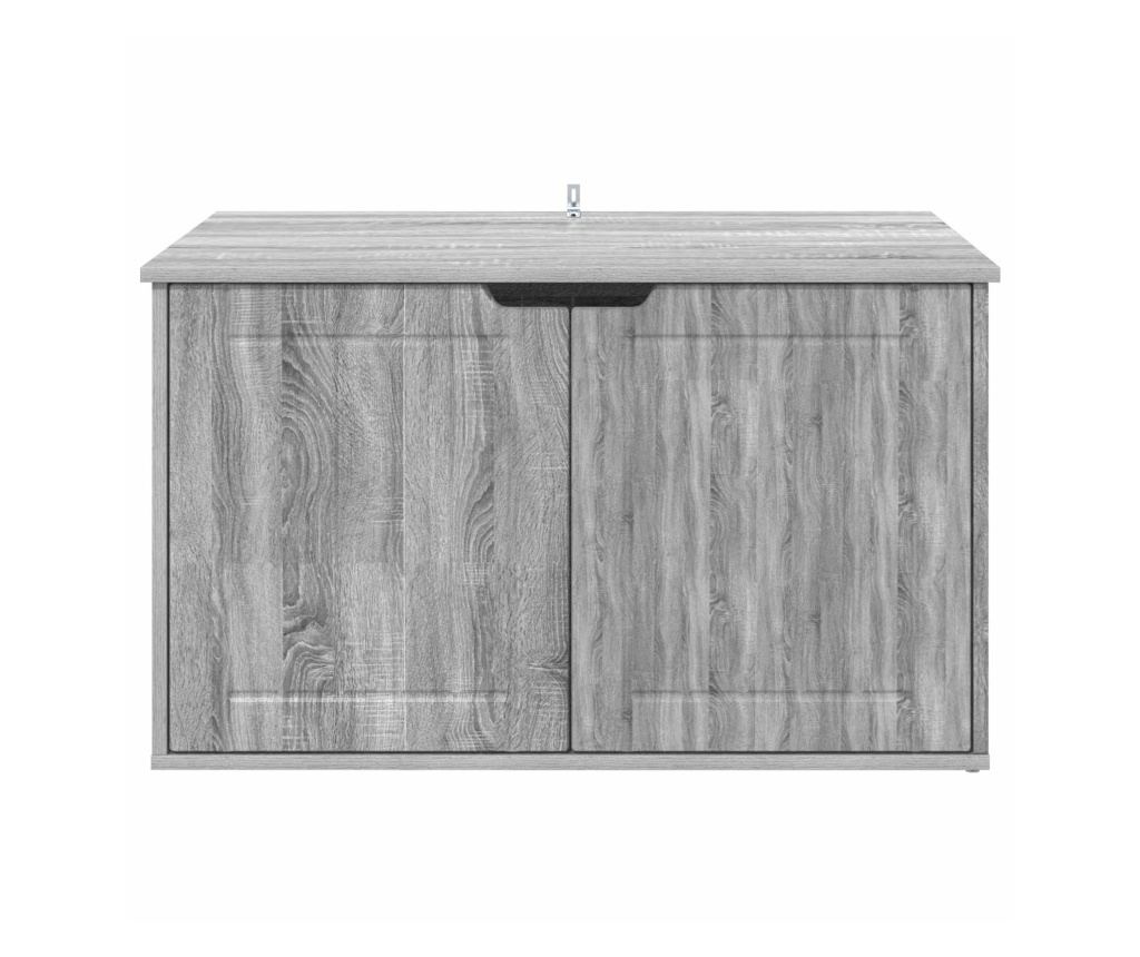 Къща за котки Сив Сонома 85 x 55 x 50,5 см Инженерно дърво - 6