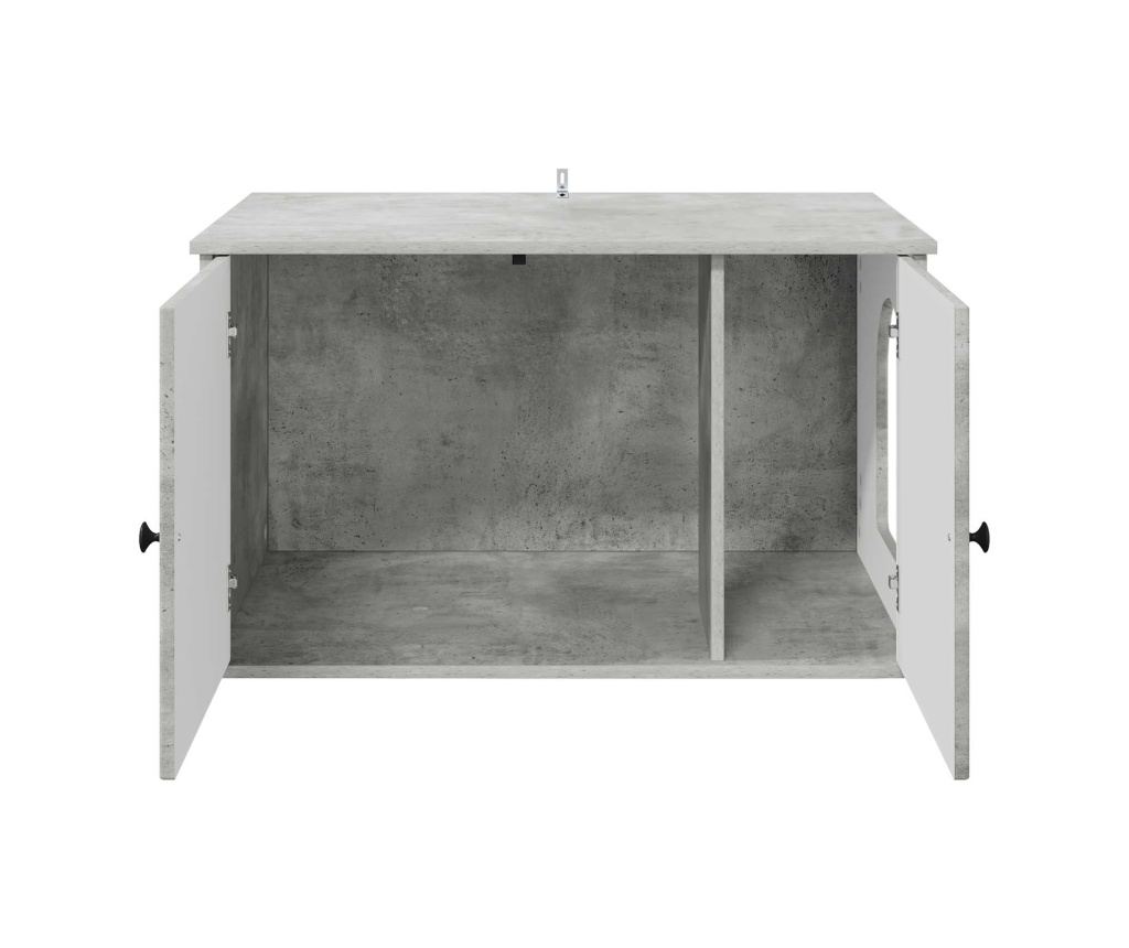 Къща за котки Бетон 85 x 55 x 50 см Инженерно дърво - 4