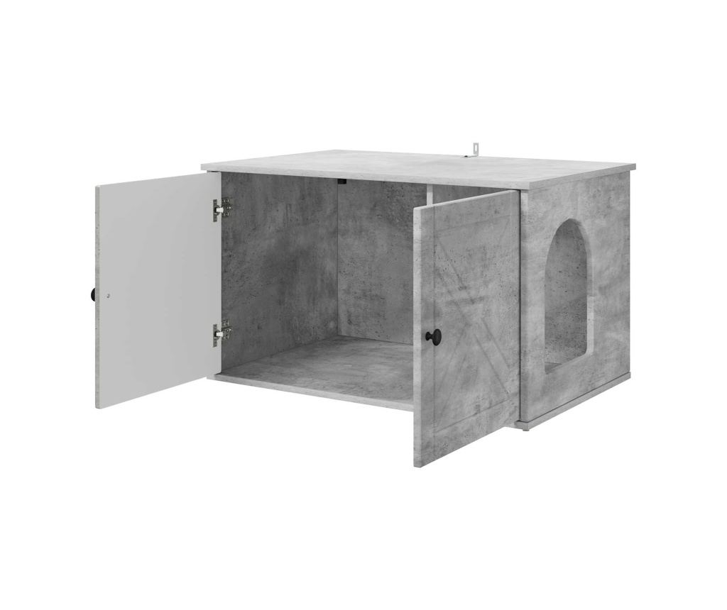 Къща за котки Бетон 85 x 55 x 50 см Инженерно дърво - 5