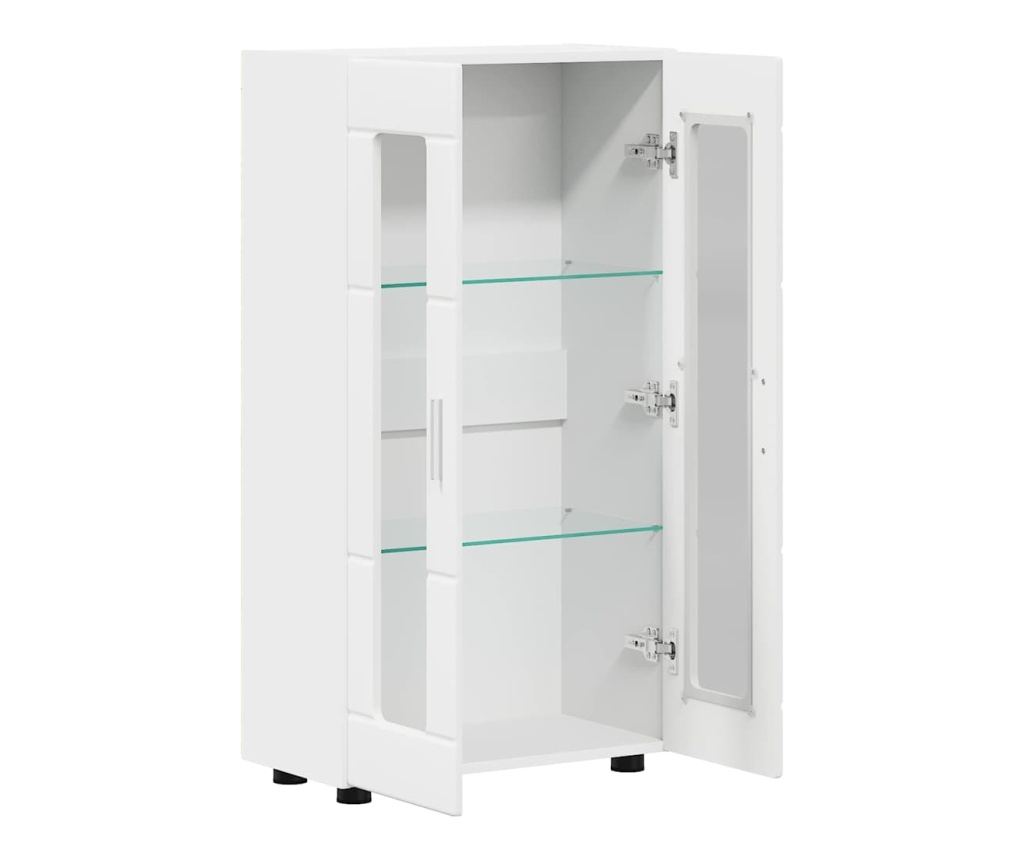 Служебен шкаф FLORIN Бяло 55,5 x 29 x 103 см Инженерно дърво - 5