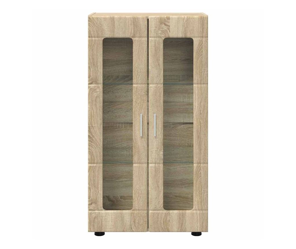 Служебен шкаф с рафт FLORIN Сонома дъб 55,5 x 29 x 103 см - 4