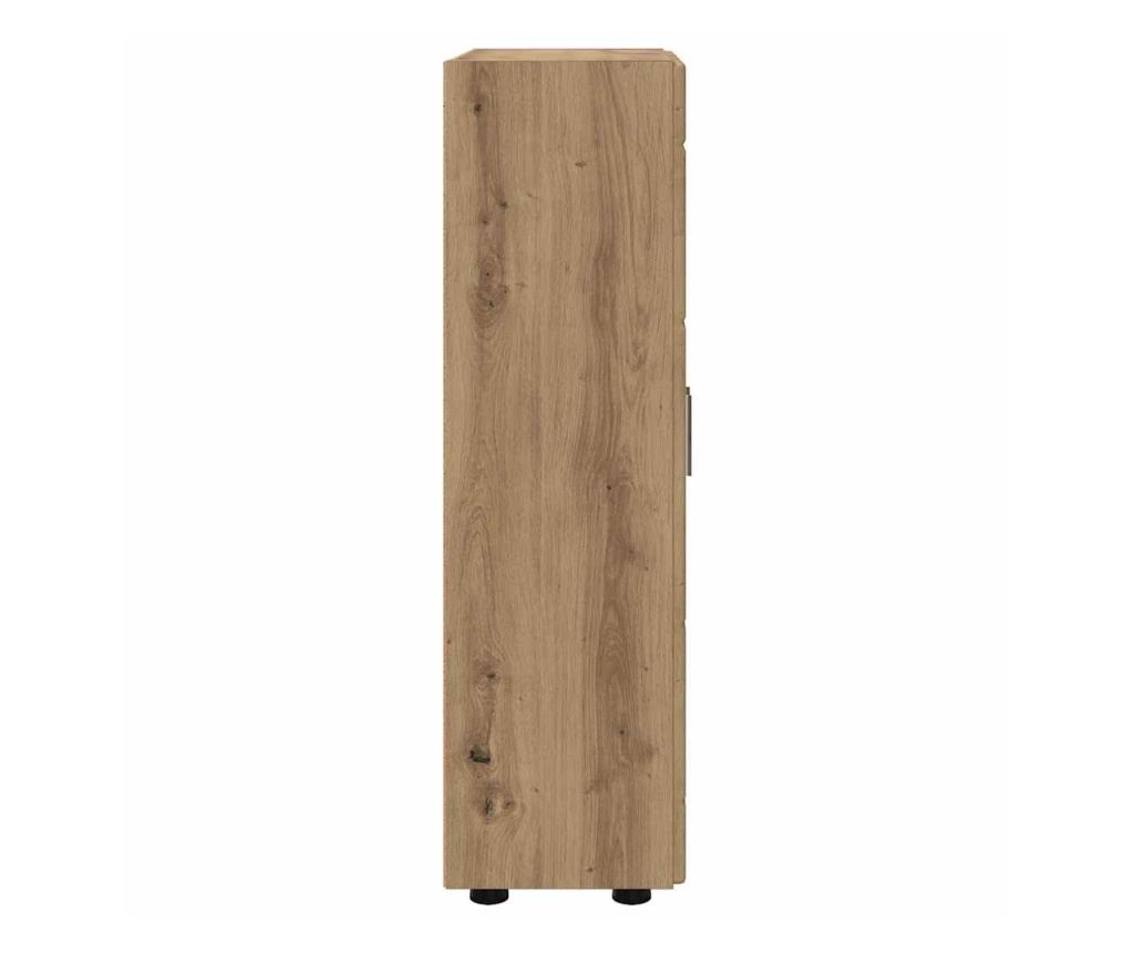 Служебен шкаф FLORIN Дъб 55,5 x 29 x 103 см Инженерно дърво - 6