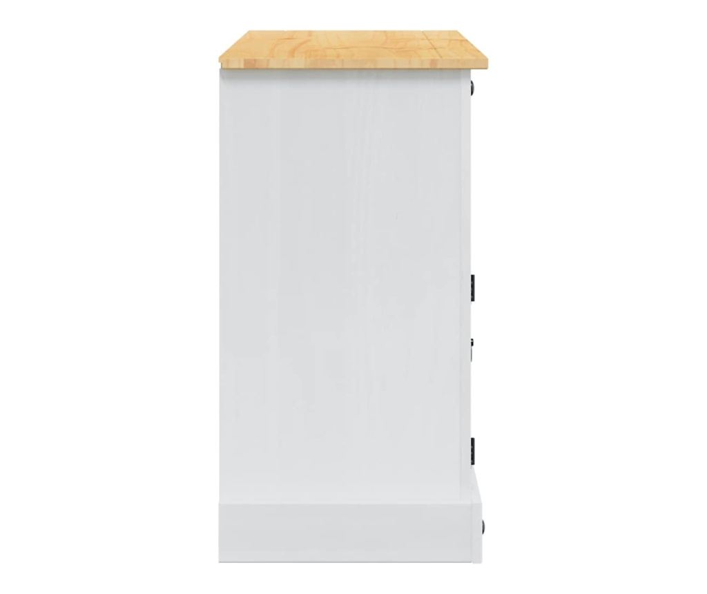 Сандъци за складиране с чекмедже Corona Бяло 112 x 40 x 75 см - 5