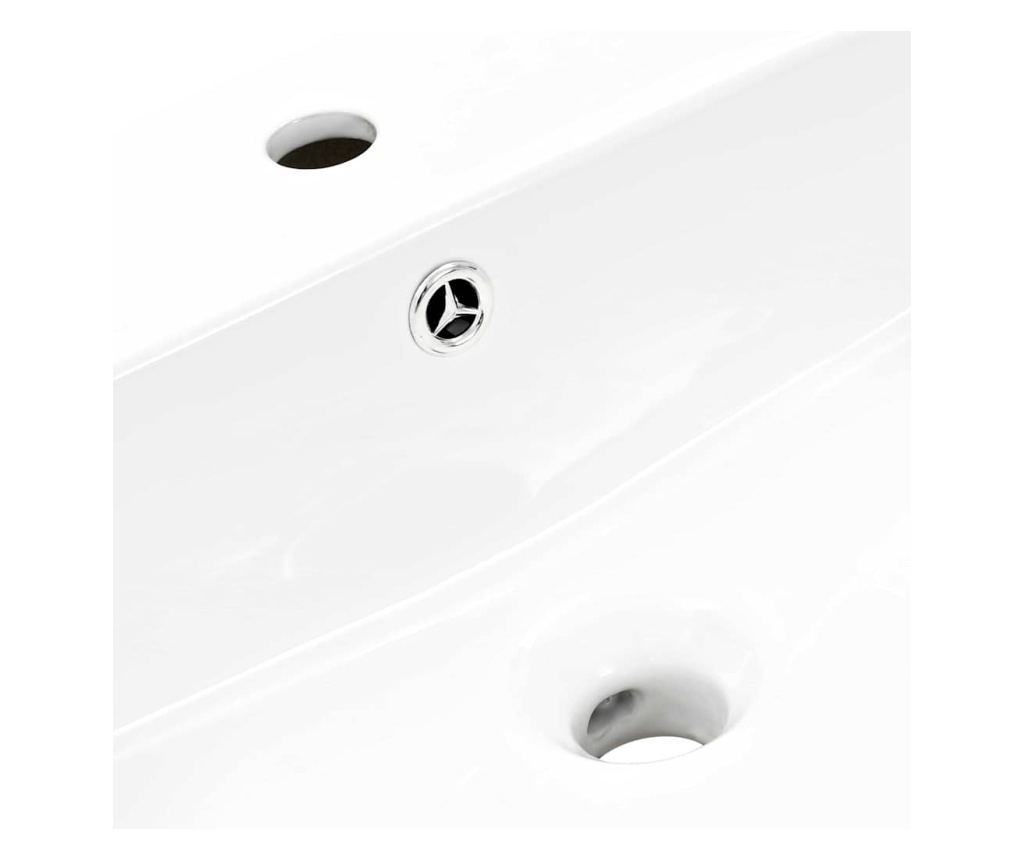 Басейн Бяло 53 x 44 x 37 см Глазирана керамика - 4