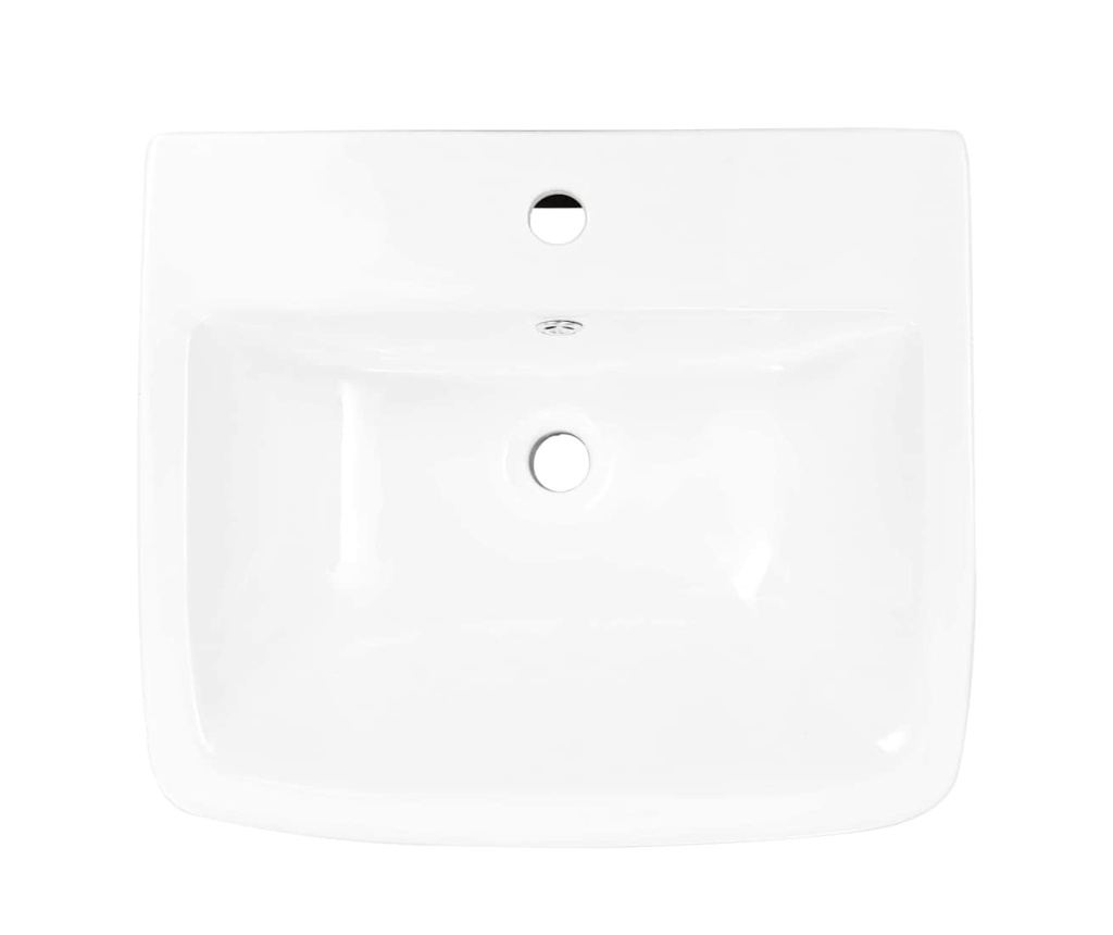 Басейн Бяло 53 x 44 x 37 см Глазирана керамика - 5