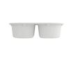 Кухненска мивка Бяло 78 x 47 x 20.5 см Гранит thumbnail 3