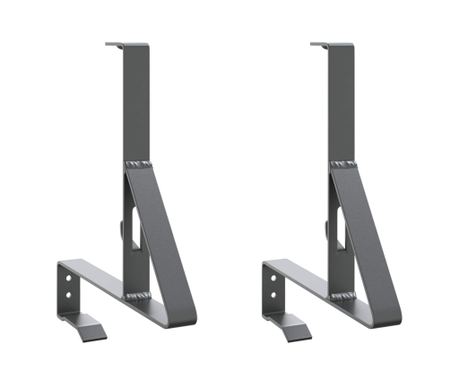 vidaXL Suport pentru Zăpadă 2 pcs Antracit 29,5 x 3 x 34,5 cm Oțel