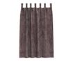 vidaXL Cortine din catifea cu perdele 2 pcs Maro 175 x 140 cm Catifea thumbnail 4