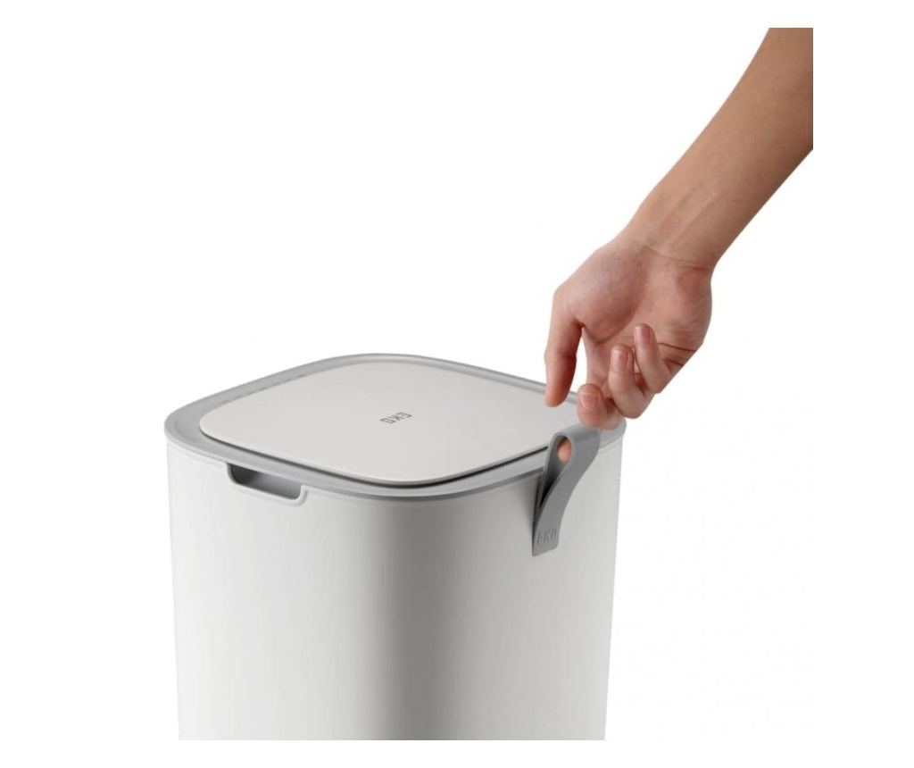Cos de gunoi cu senzor, eko - morandi smart, 30 l, alb - 6