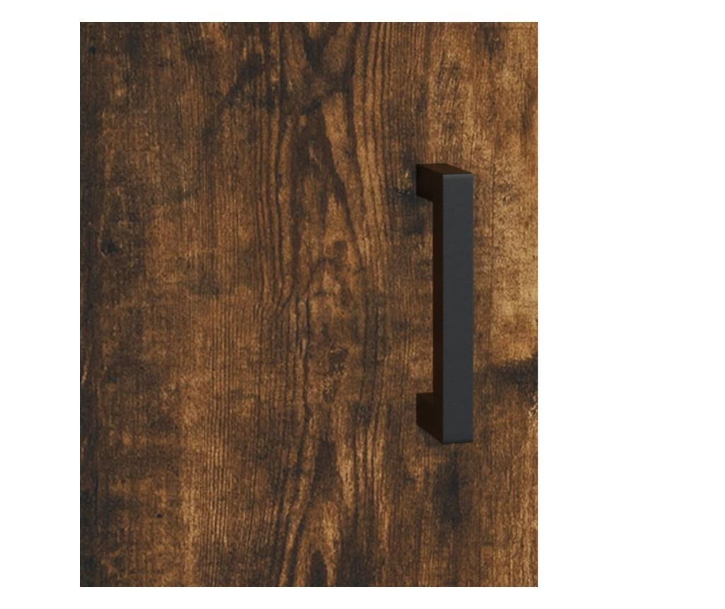 Komoda, dimljeni hrast, 90x34x80 cm, kompozitno drvo - 10