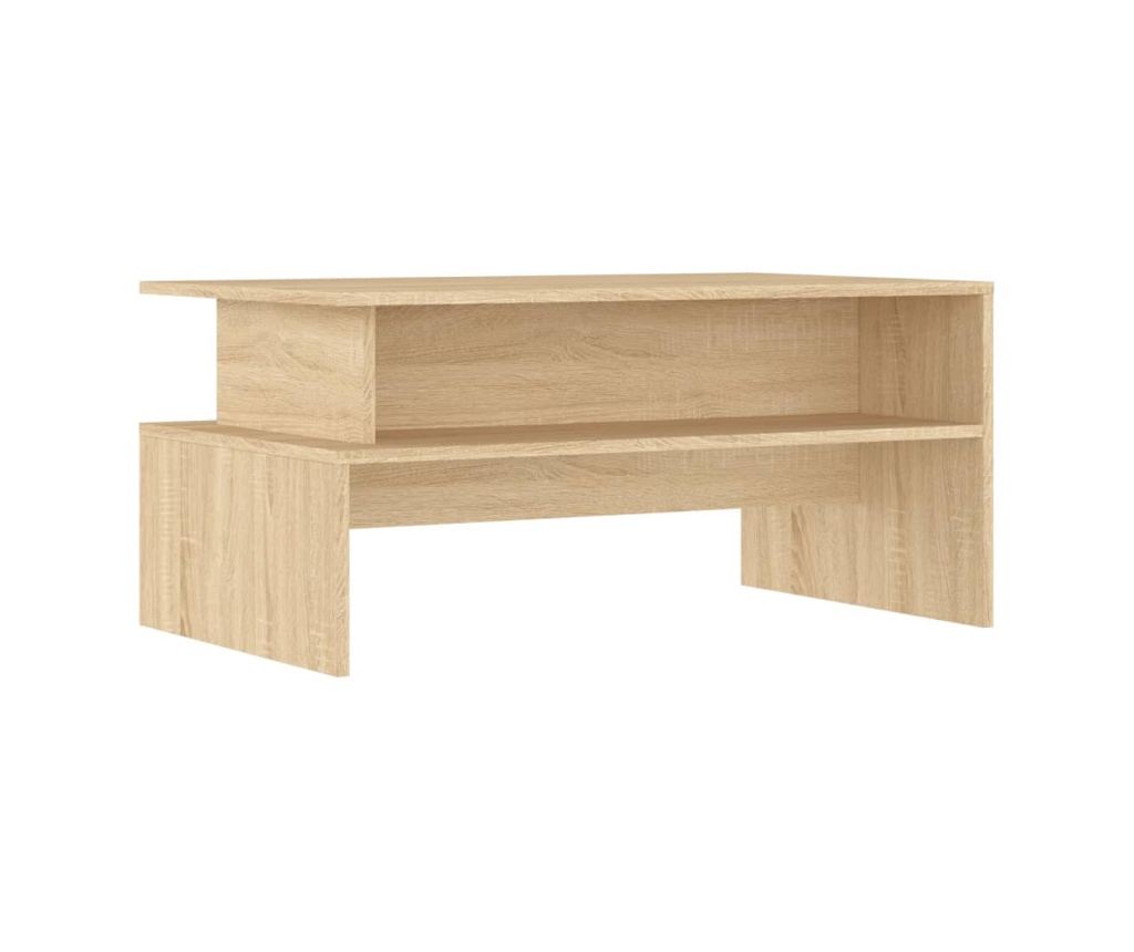 Stolić za kavu, hrast sonoma, 90x55x42,5 cm, obrađeno drvo - 2